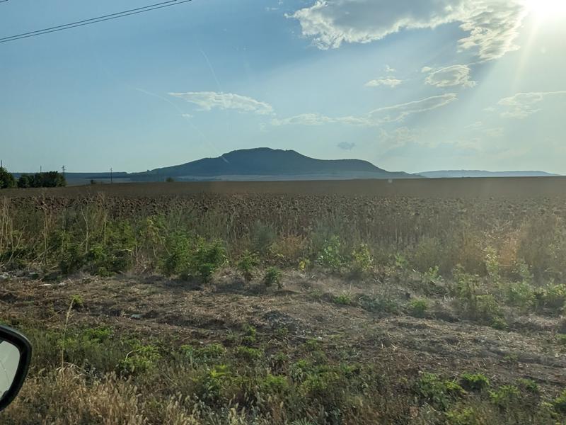 The view from our drive