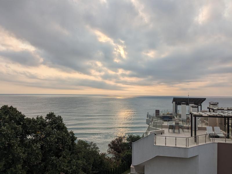 Morning over the Black Sea.