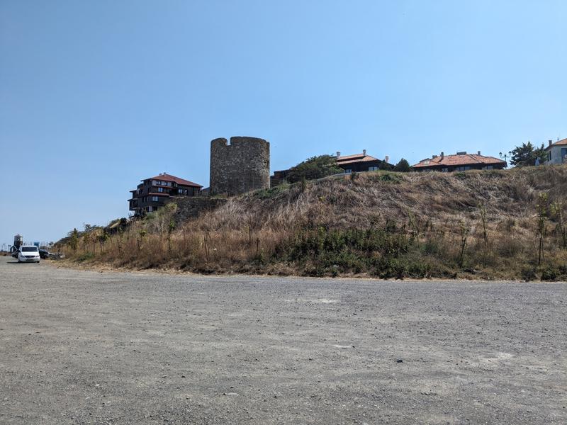 Ruins by the car park