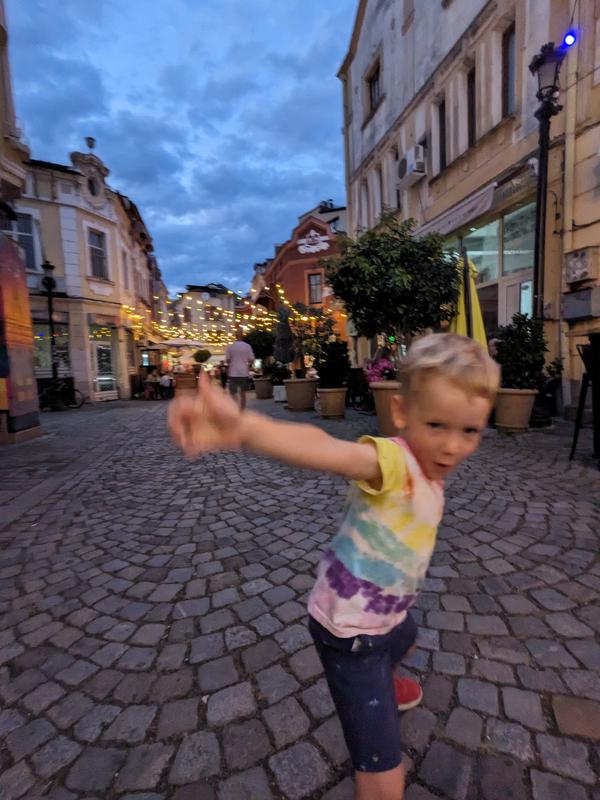 Max just learned he's getting ice cream...