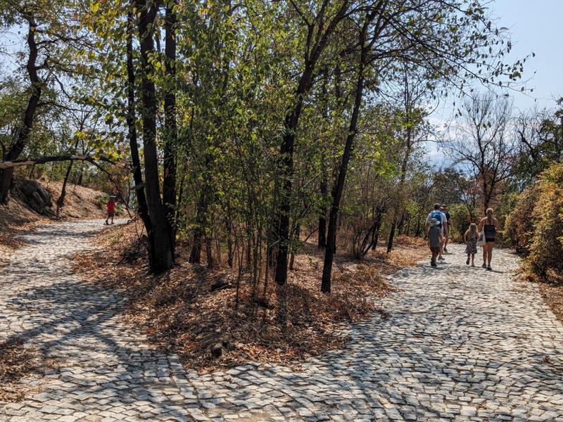 Walking around "Youth Hill"