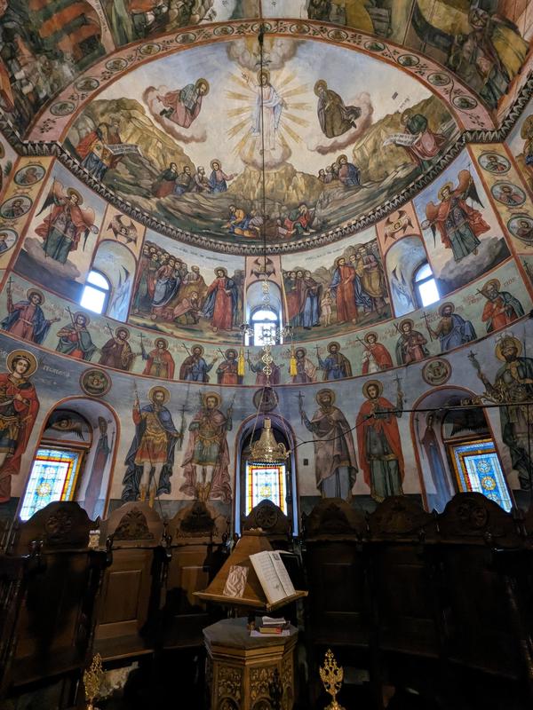 Inside the chapel